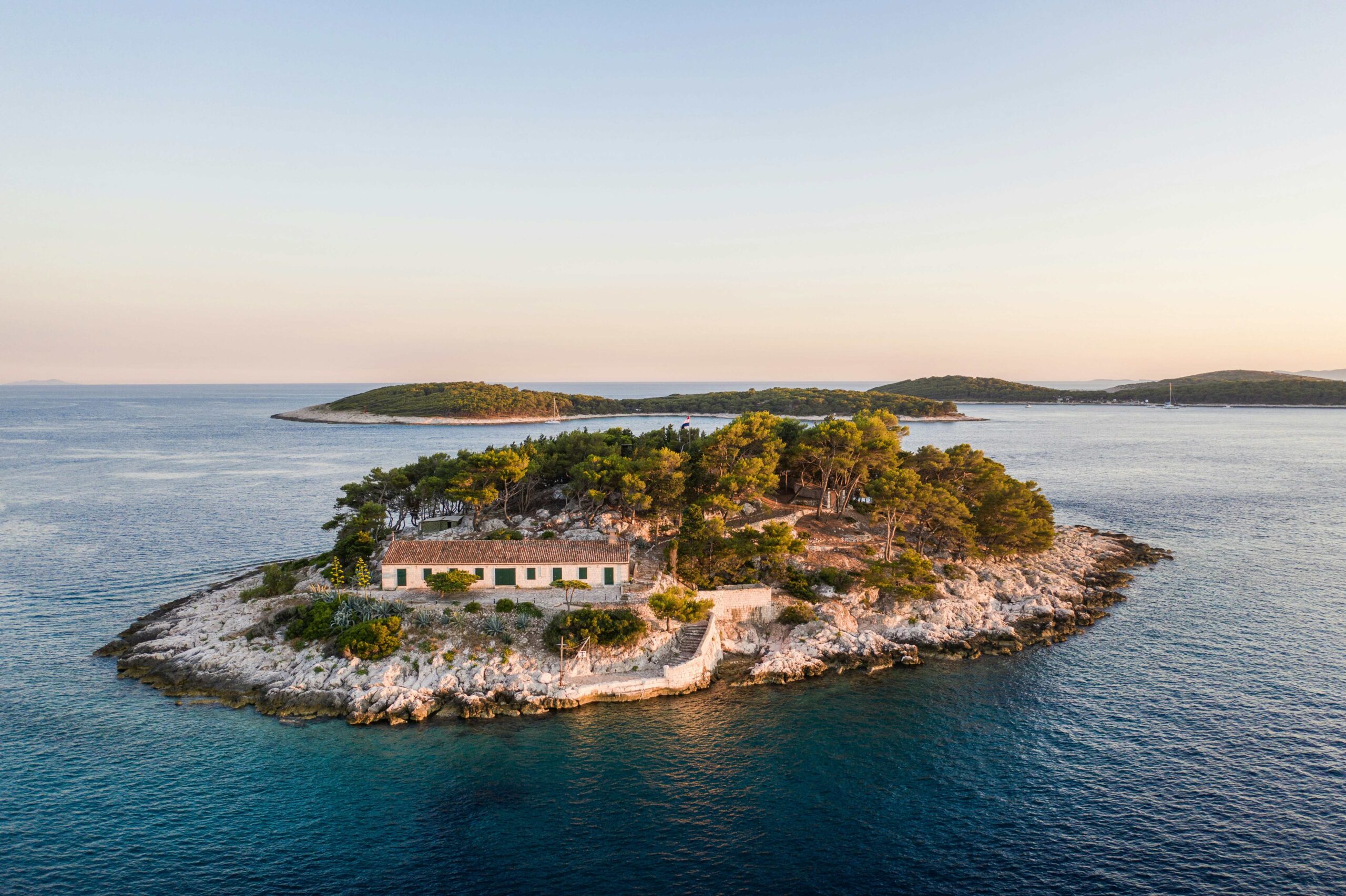 Isla de Hvar en croacia