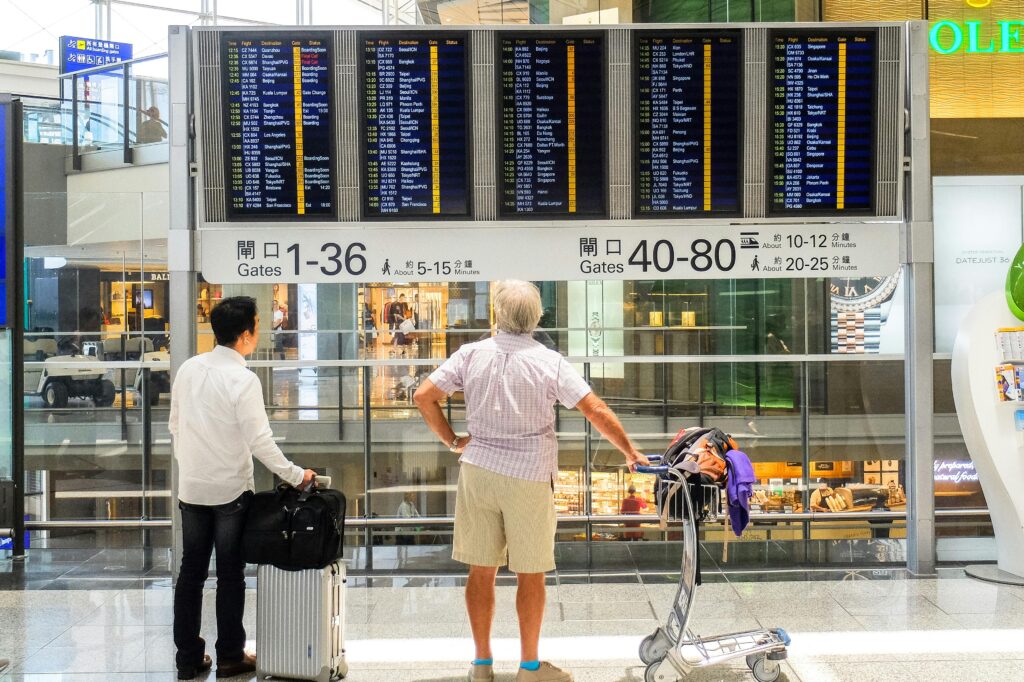 Viajeros frecuentes en Aeropuerto con Seguro de viaje multiviaje anual