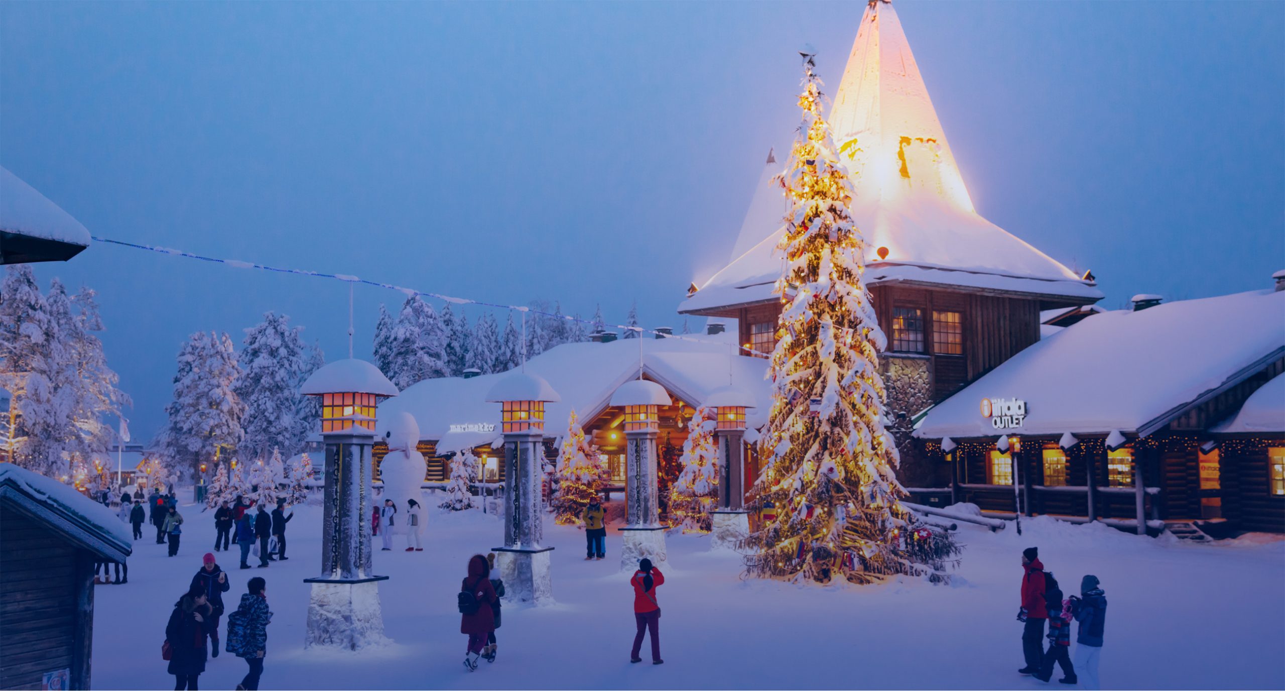 santa claus village LAPONIA
